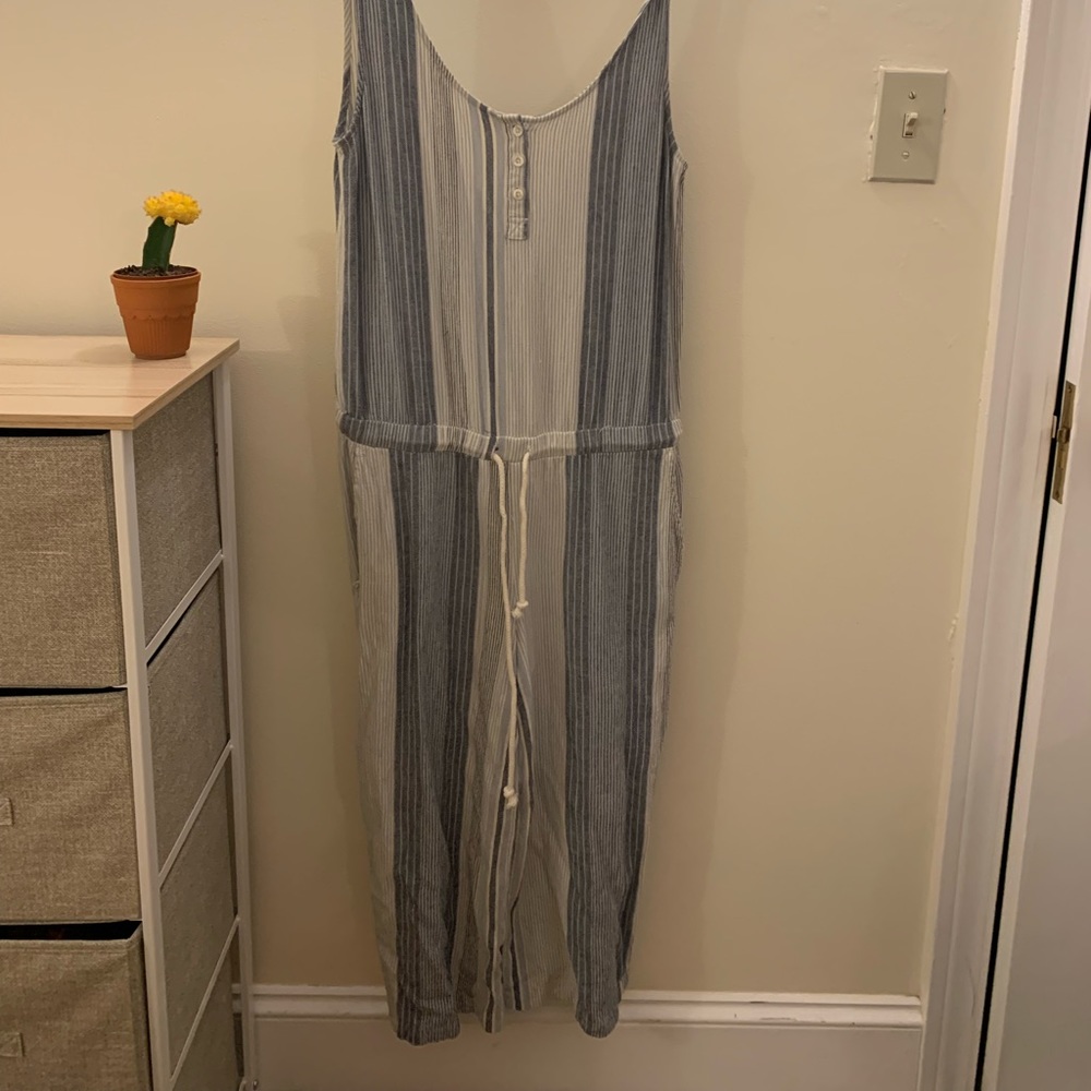 Cloth & Stone Striped Jumpsuit